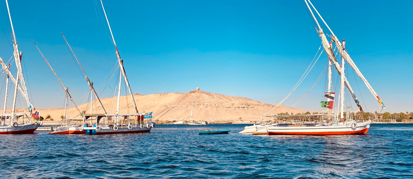 What body of water played a major role in the development of Egypt?